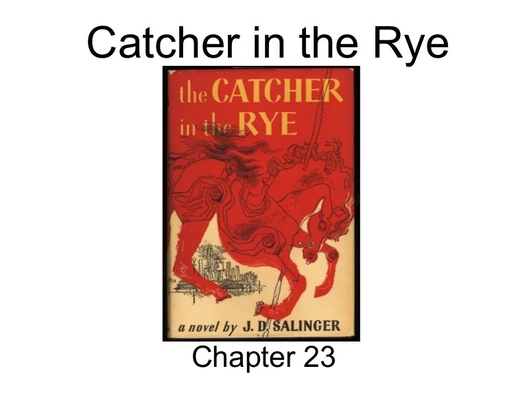 Catcher in the rye ch 11